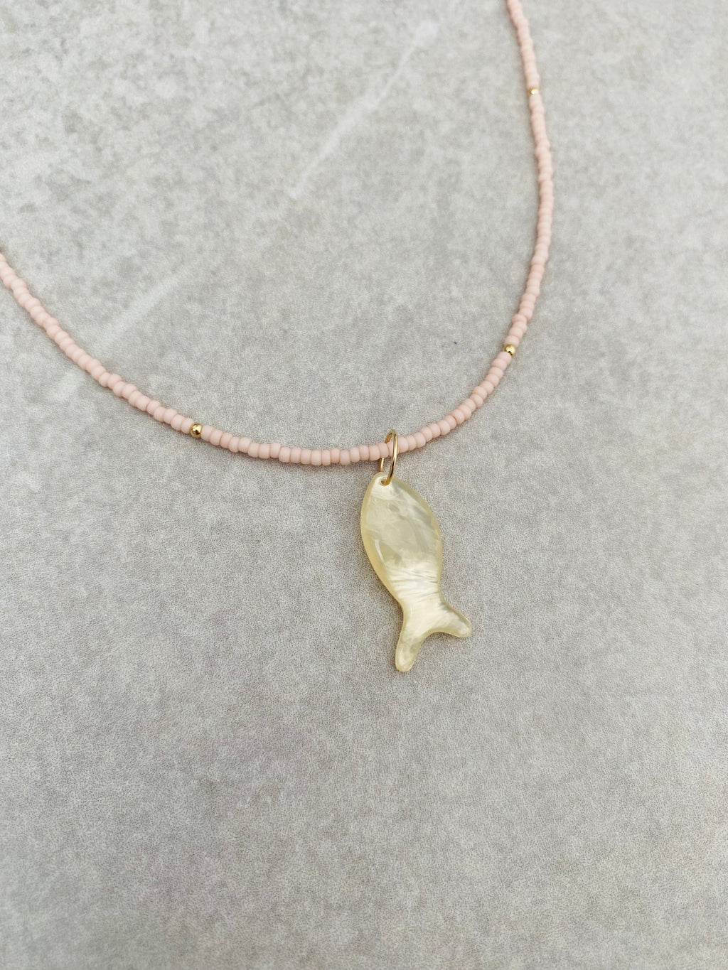 Miyuki Fish Necklace