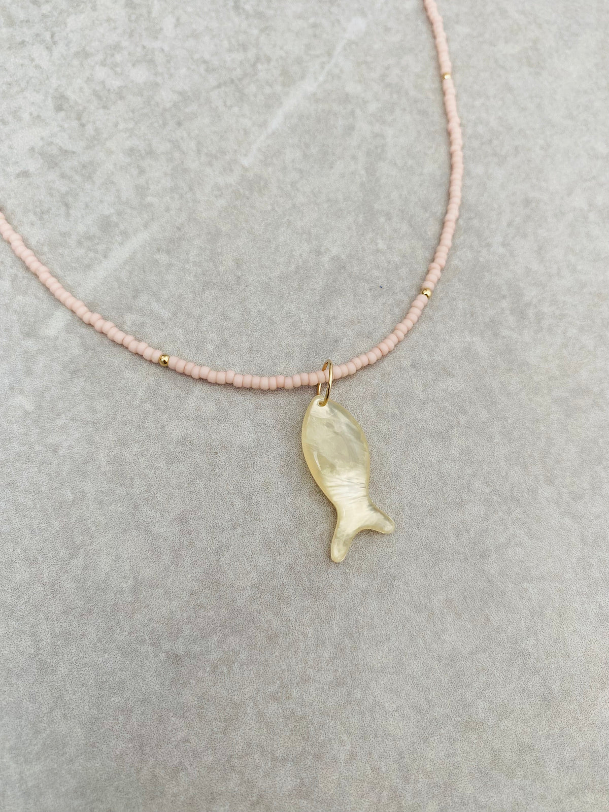 Miyuki Fish Necklace