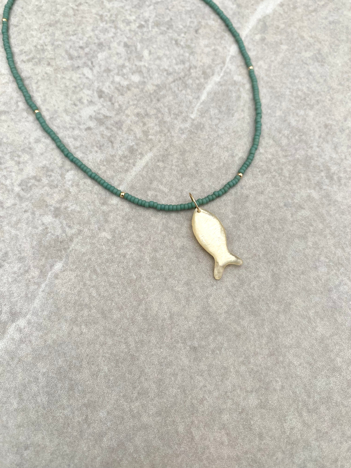 Miyuki Fish Necklace