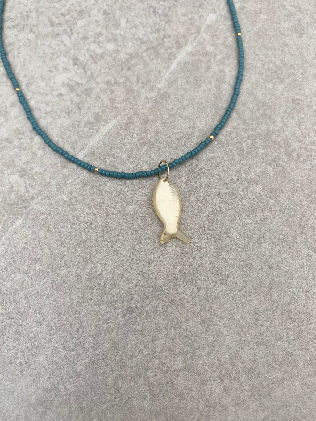 Miyuki Fish Necklace