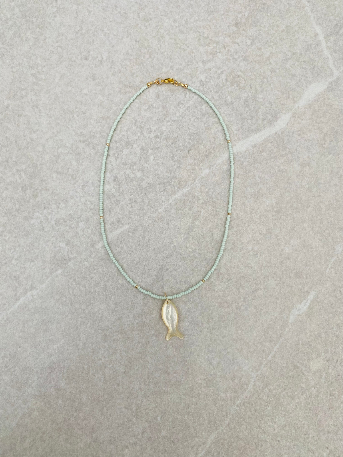 Miyuki Fish Necklace