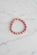 Pink Beaded Bracelet
