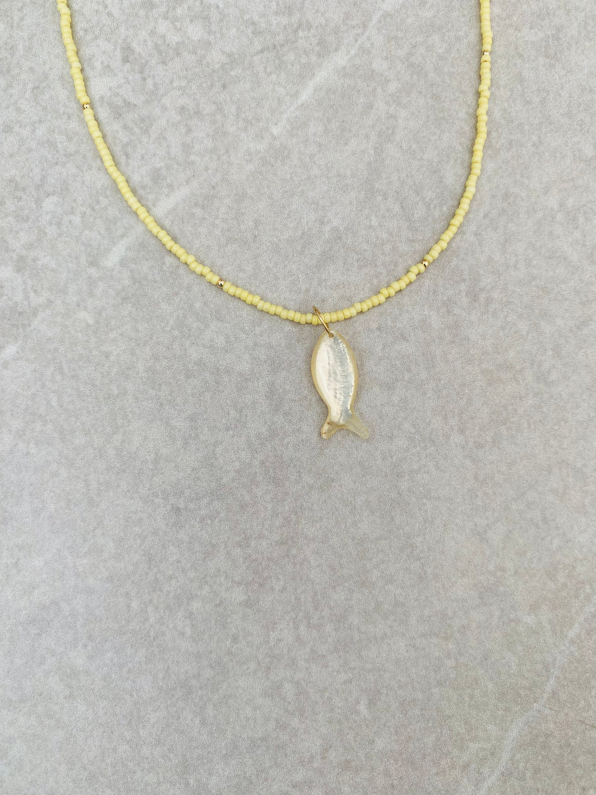 Miyuki Fish Necklace
