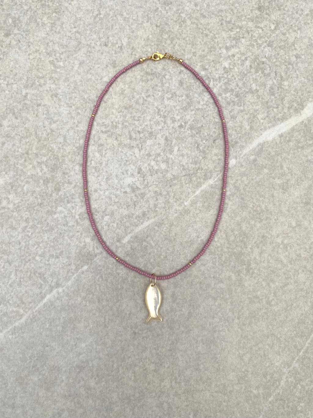 Miyuki Fish Necklace