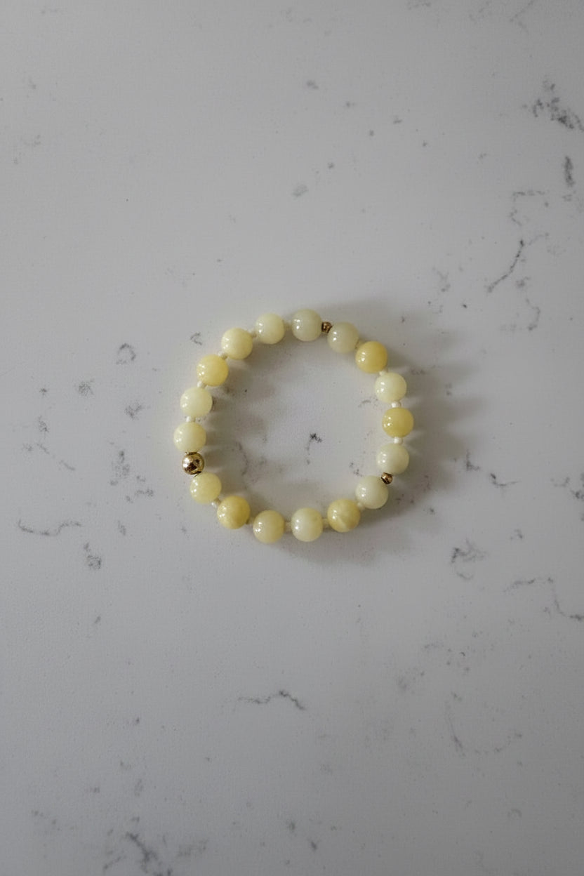 Lemon Beaded Bracelet