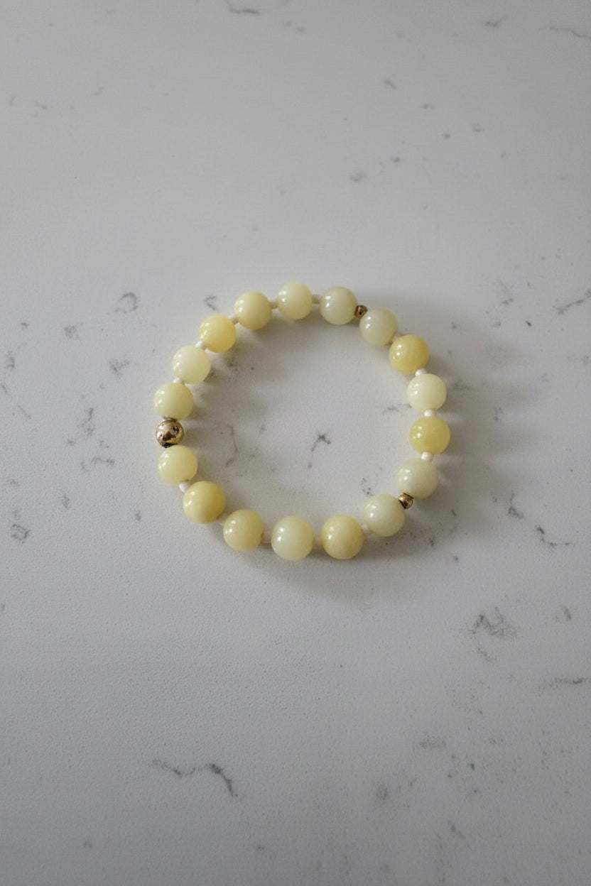 Lemon Beaded Bracelet